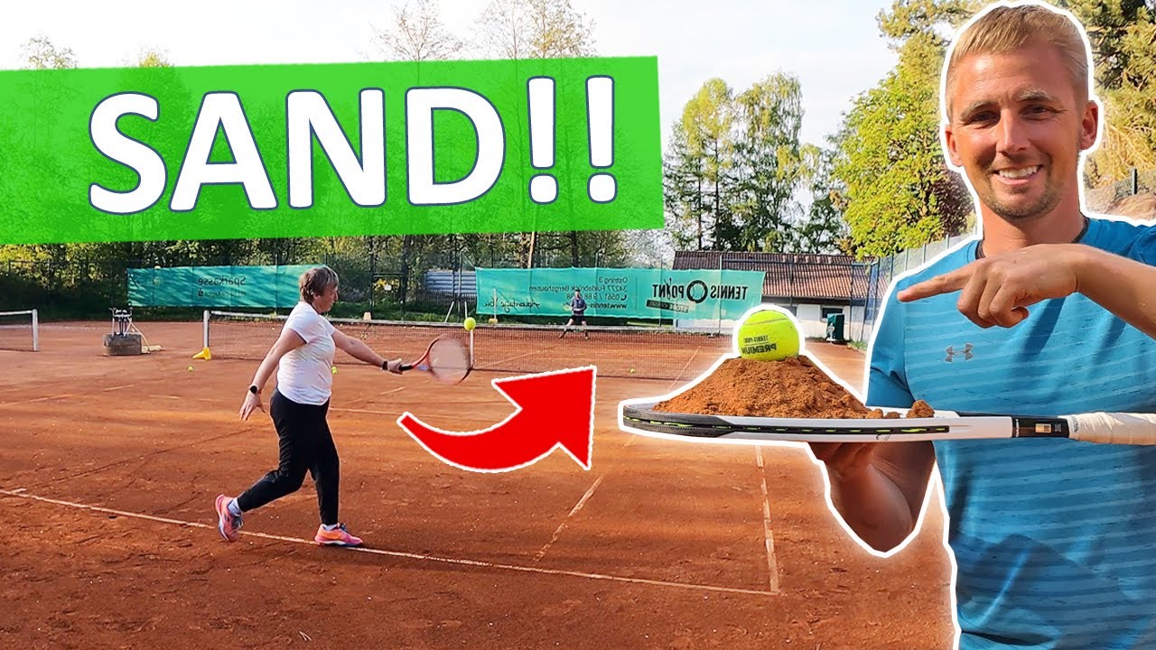 ❤️ Das sind meine TOP 3 Lieblingsübungen auf Sand ❤️  | 15 Variationen |  Sandplatz Tennis