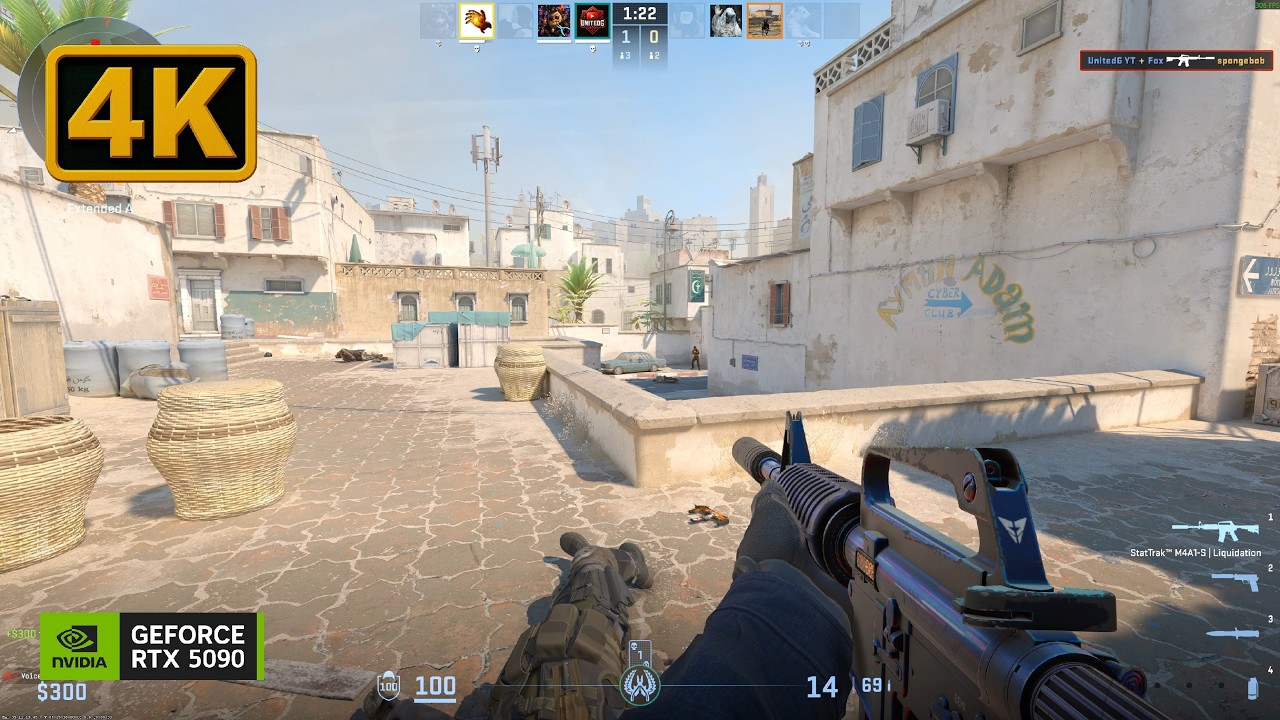 Counter-Strike 2 Gameplay 4K (No Commentary)