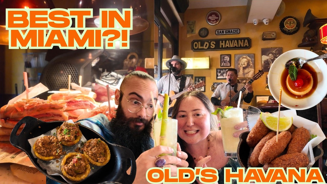 We Ate at the BEST Cuban Restaurant in Miami 🔥 | Old’s Havana Calle Ocho
