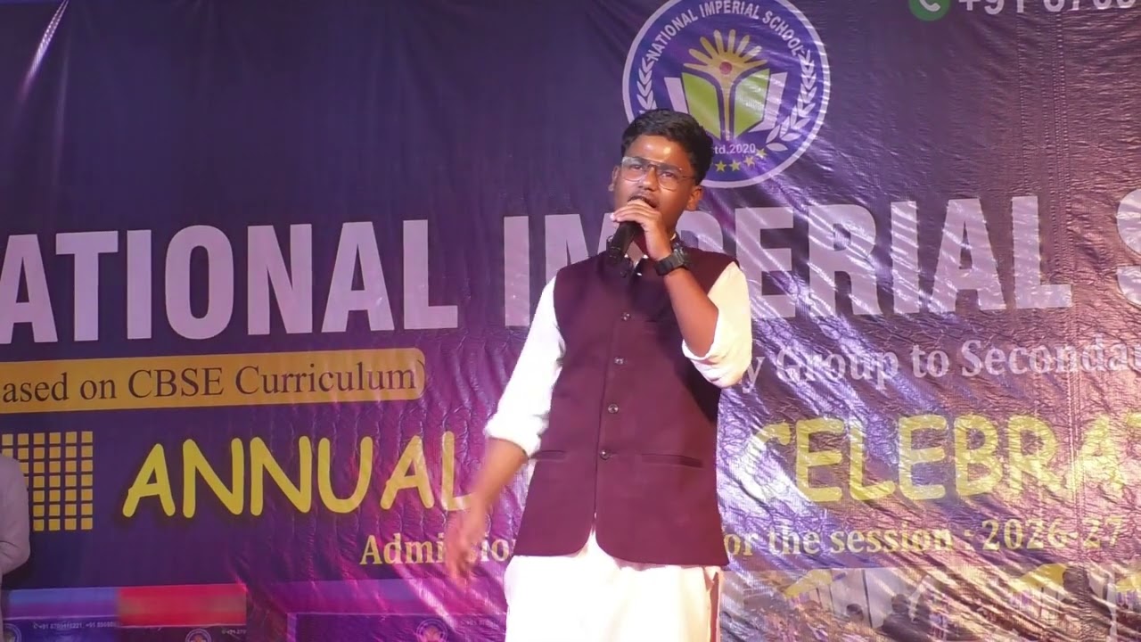 Mai laal qila hu on annual day celebration @NIS/KNE by Noor Qamar