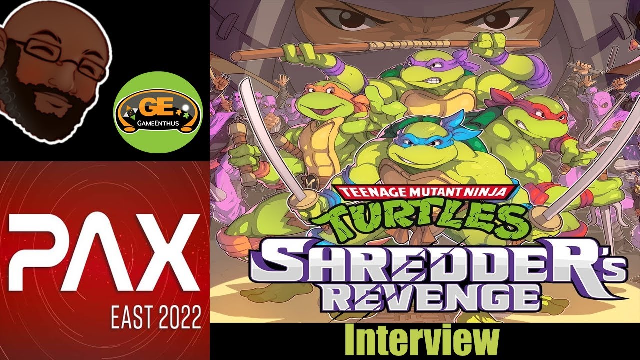 TMNT Shredder's Revenge Pax East 2022 Interview - Tribute Games