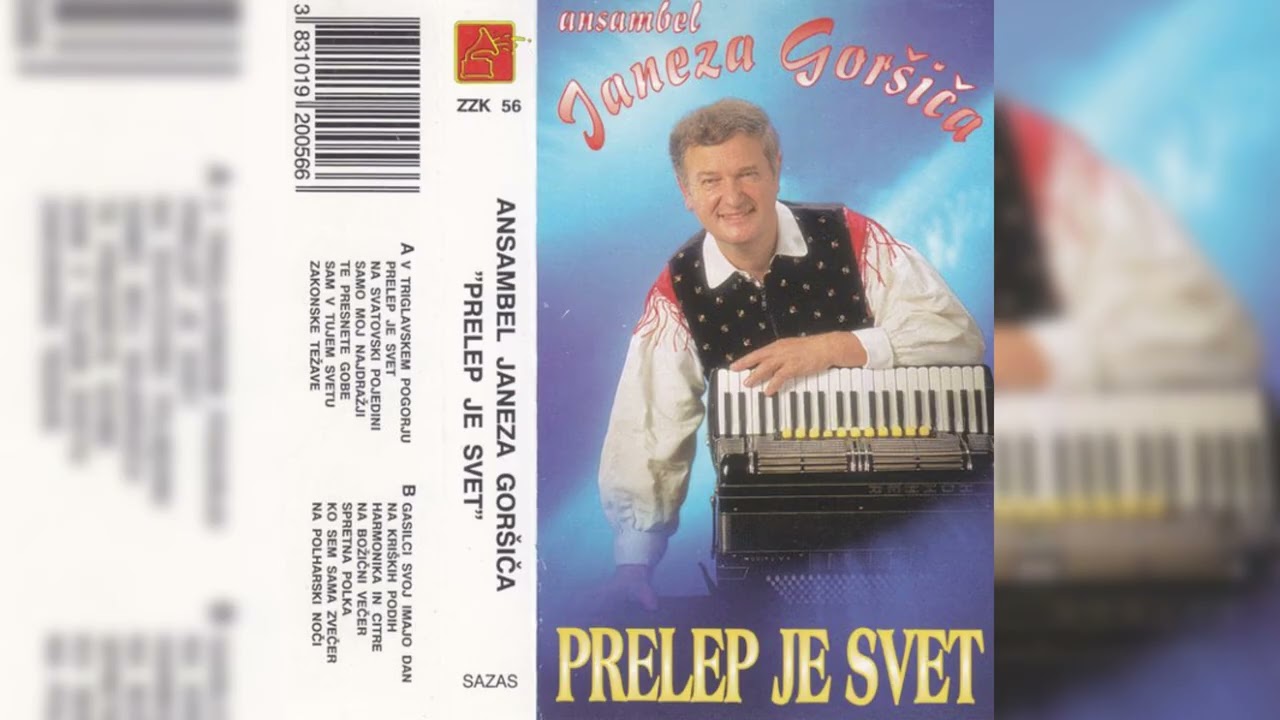 Ansambel Janeza Goršiča - V Triglavskem pogorju (Prelep je svet, 1995)