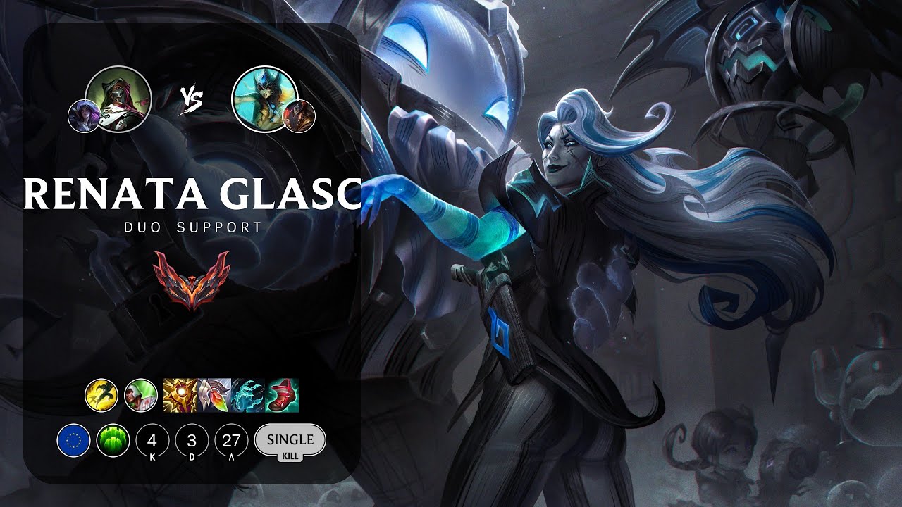 Renata Glasc Support vs Nami - EUW Grandmaster Patch 14.3