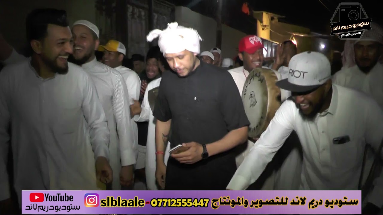 شباب اهل الزبير وفرق اهل الزبير الشعبيه يستقبلون شهر رمضان بطريقه مميزه  مع الكاصود صلاح الملا