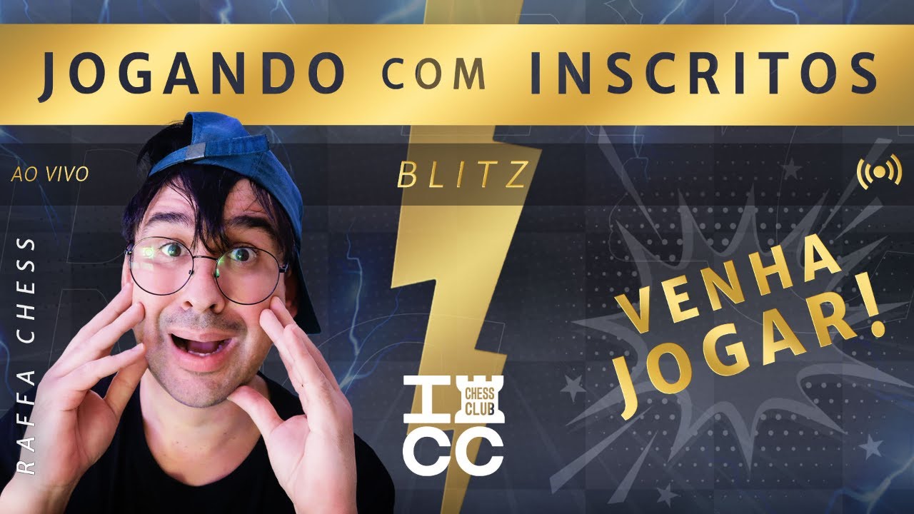 VENHA JOGAR com RAFFAEL CHESS AO VIVO no ICC!!!!!!!!!!!