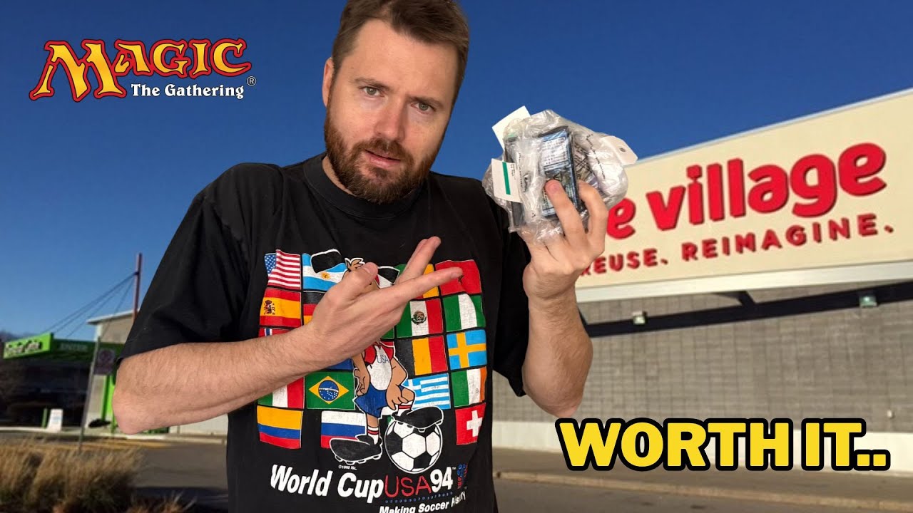 Купили бы вы эти наборы Magic The Gathering из секонд-хенда за 4 доллара?