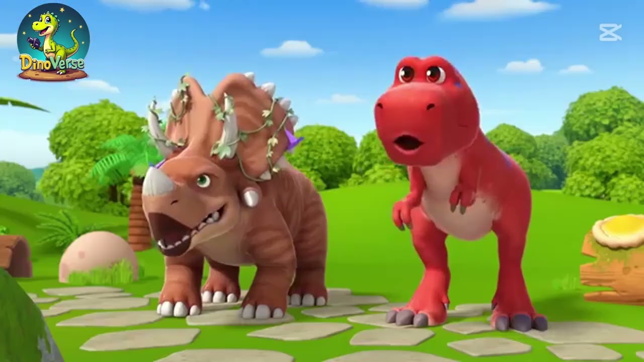 Your friend Tyrannosaurus Rex + More! | Dinosaur Cartoon | DinoVerse Animations