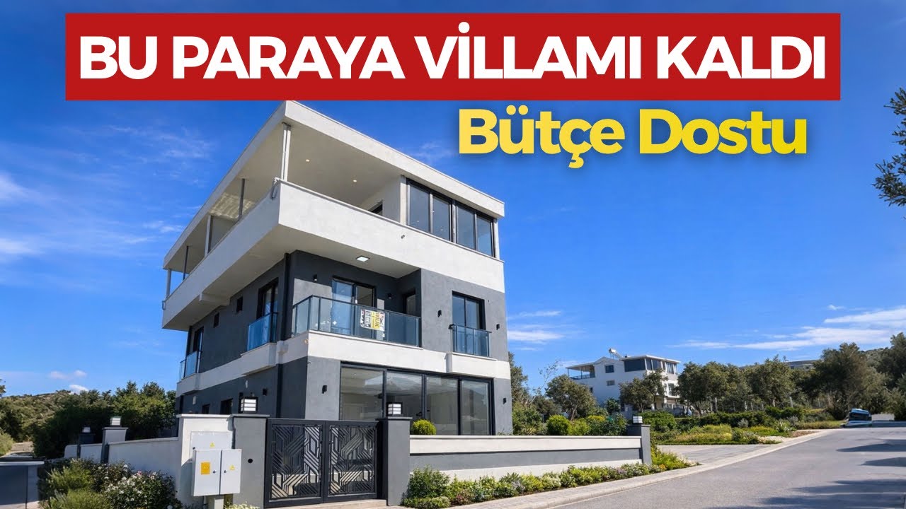 MÜSTAKİL BAHÇELİ ÖN CEPHE DİDİMİN KALBİNDE SATILIK VİLLA / V151