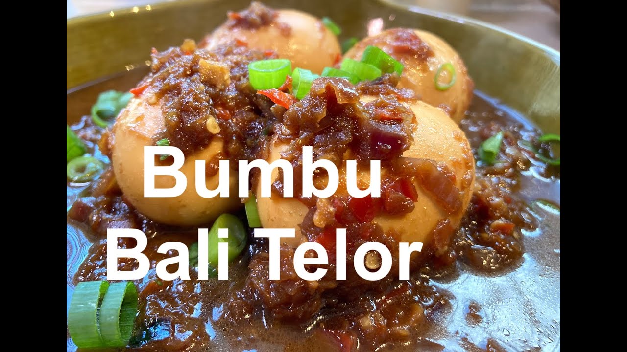 Pisang Susu's Bumbu Bali Telor