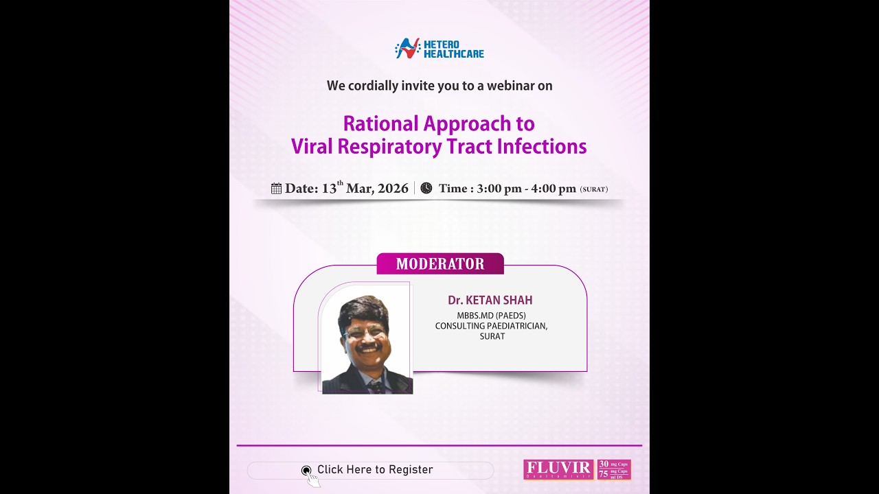 Rational Approach to Viral Respiratory Tract Infections by Dr. Ketan shah.