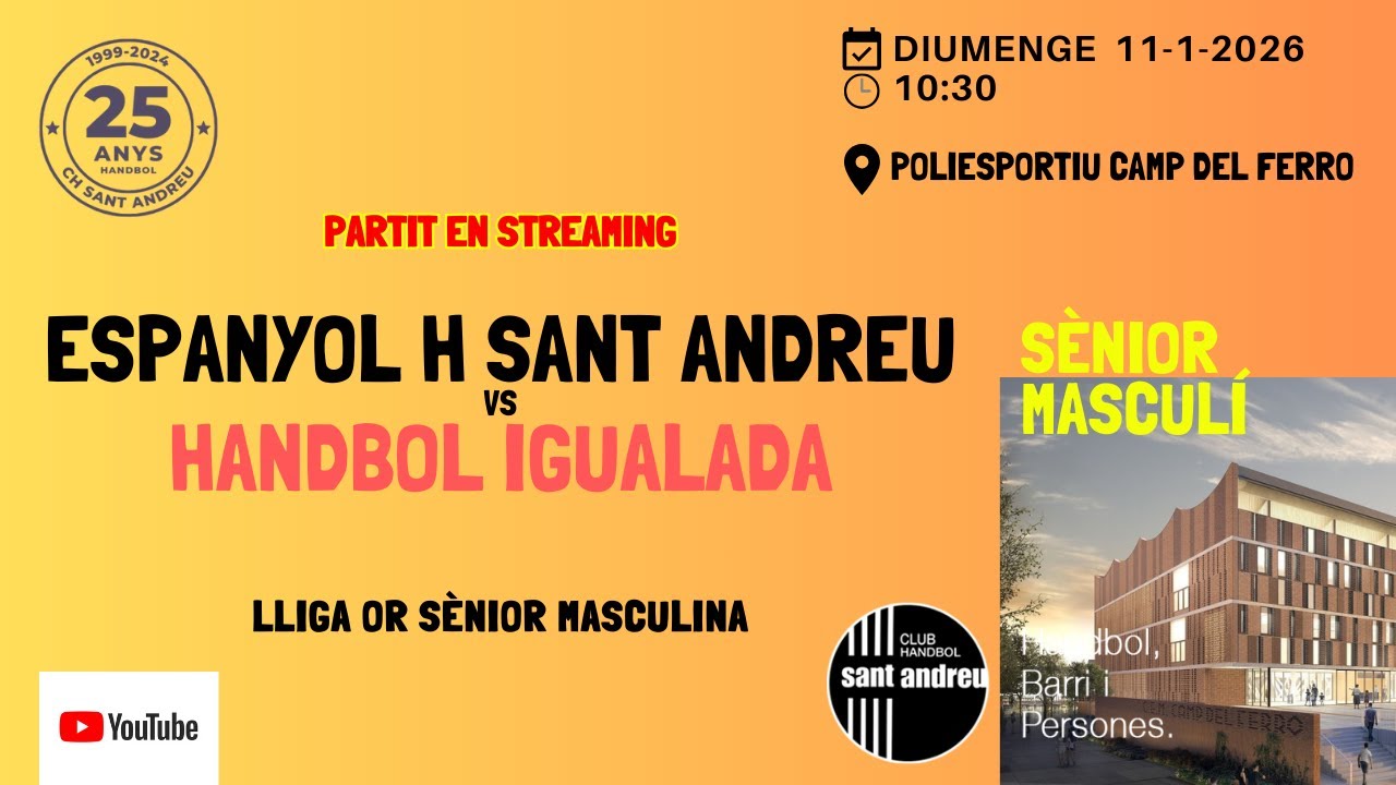 ESPANYOL HANDBOL SANT ANDREU vs H IGUALADA