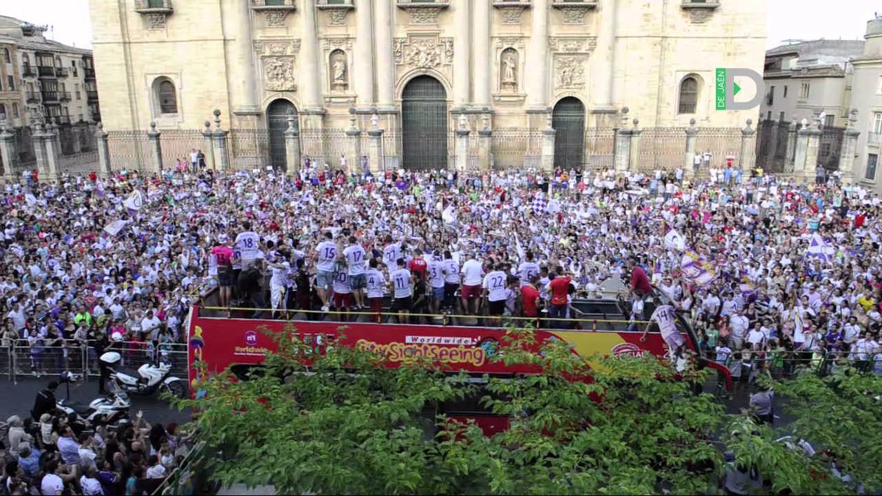 Real Jaen Ascenso a Segunda A y Celebración