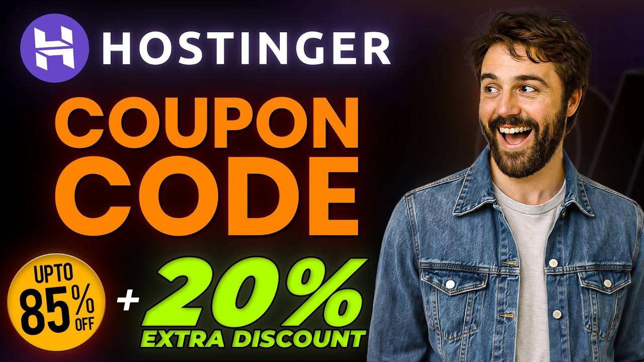 Hostinger Coupon Code &ndash; Hostinger Review | Best Web Hosting with Hostinger Website Builder
