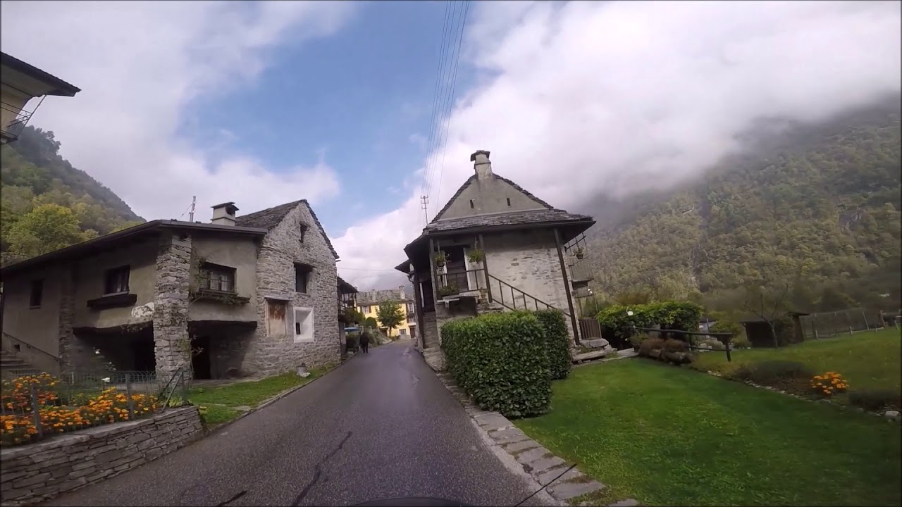 Motorrad: Spl&uuml;genpass - Comersee . Verzascatal Tessin