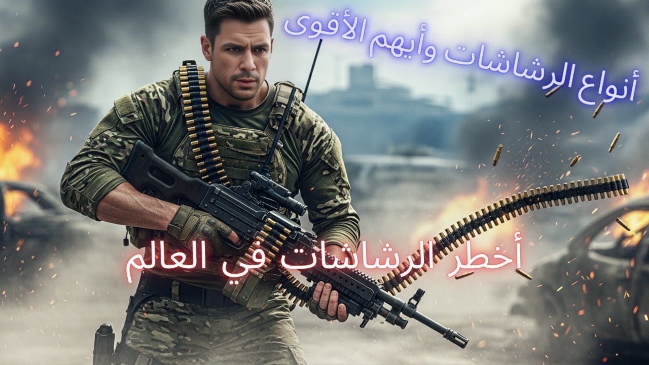 الرشاشات | تاريخها وأنواعها والفرق بين كل رشاش – من البداية لحد النهارده@Commanda911