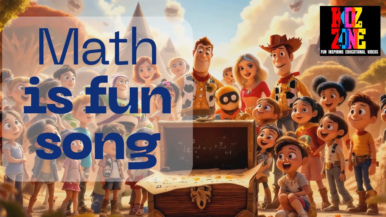 Math is Fun Song | Kidz Zone | Robert Batchelor