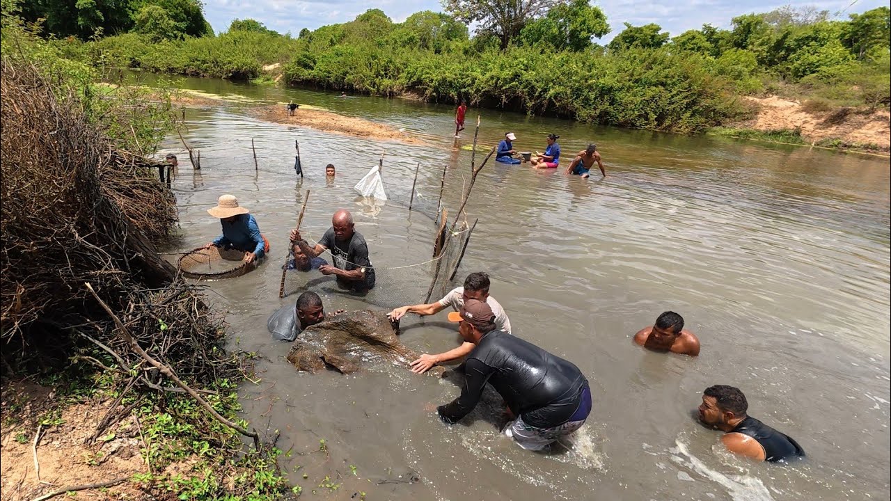 Acampamento Raiz, Rio Itapicuru Nova Soure Bahia, pescando e assando 🐟 Viagem ao nordeste 2026