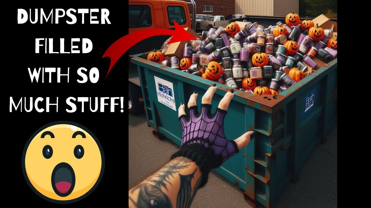 DUMPSTER DIVING MADNESS!!   BATH & BODY WORKS   BEST SCORE!