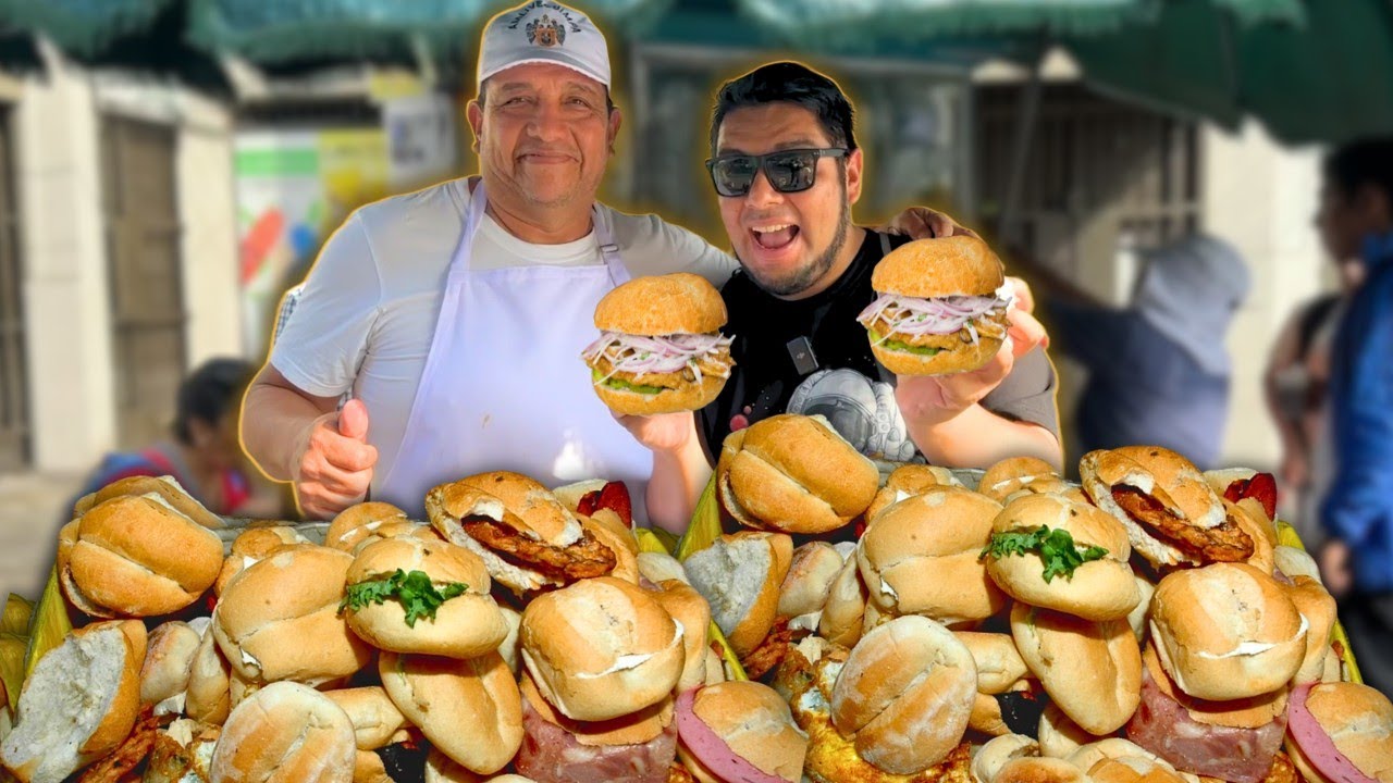 FAMOSO PAN CON CEVICHE | Desayunos carretilleros | @guiadebolsilloo