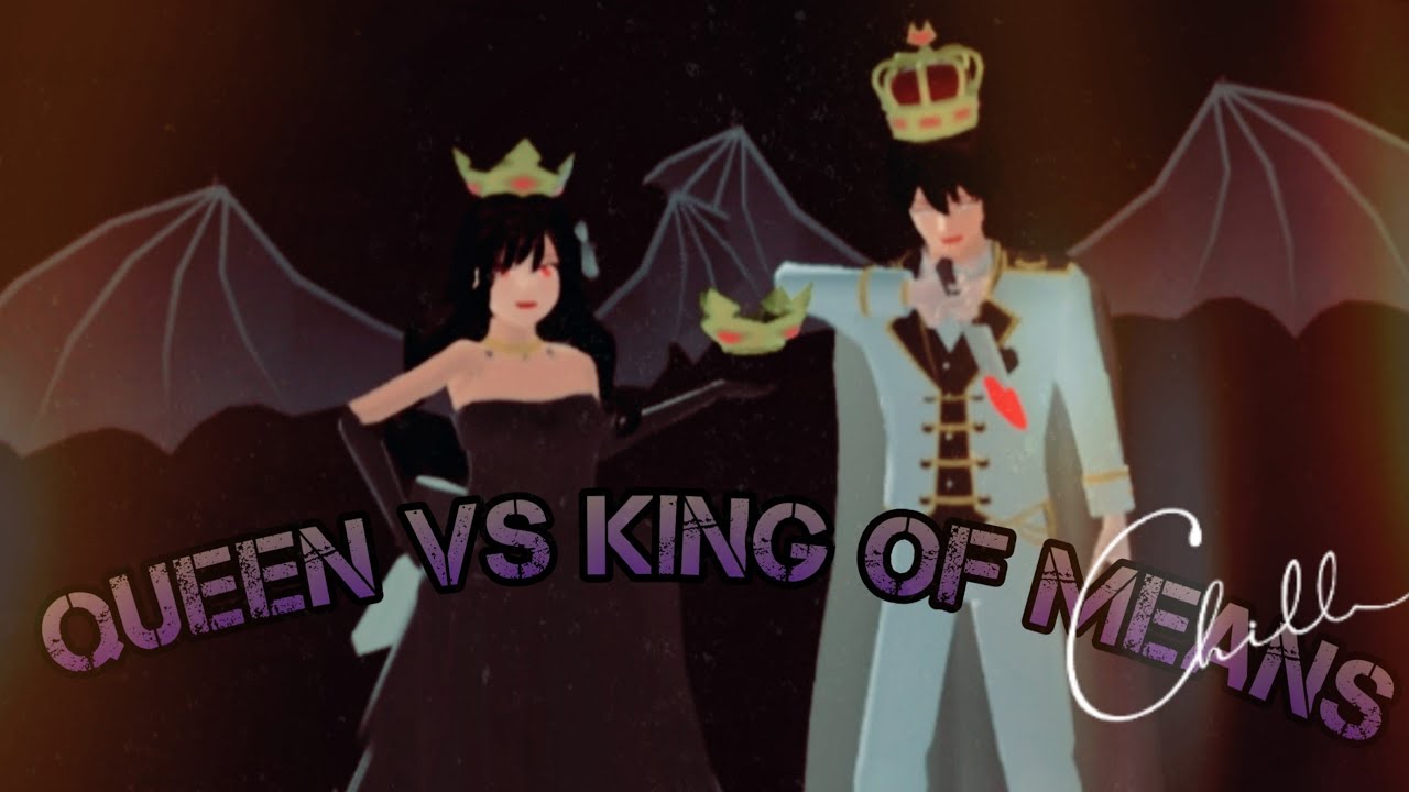 [MV] Queen VS King of mean || sakura school simulator || Sakura Gaming