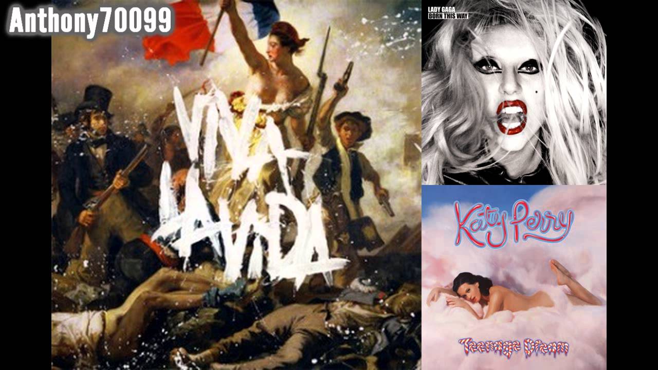 Lady Gaga vs. Katy Perry vs. Coldplay - Viva La Glory Of Fireworks (Mashup Megamix)