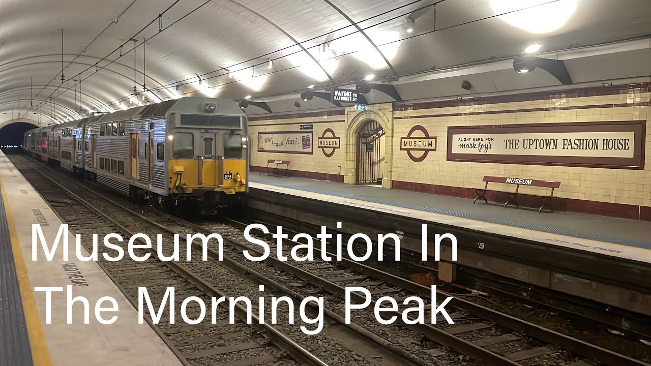 Museum Station in the Morning Peak