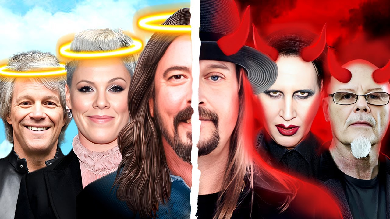 Most LOVED Vs Most HATED Rock Stars