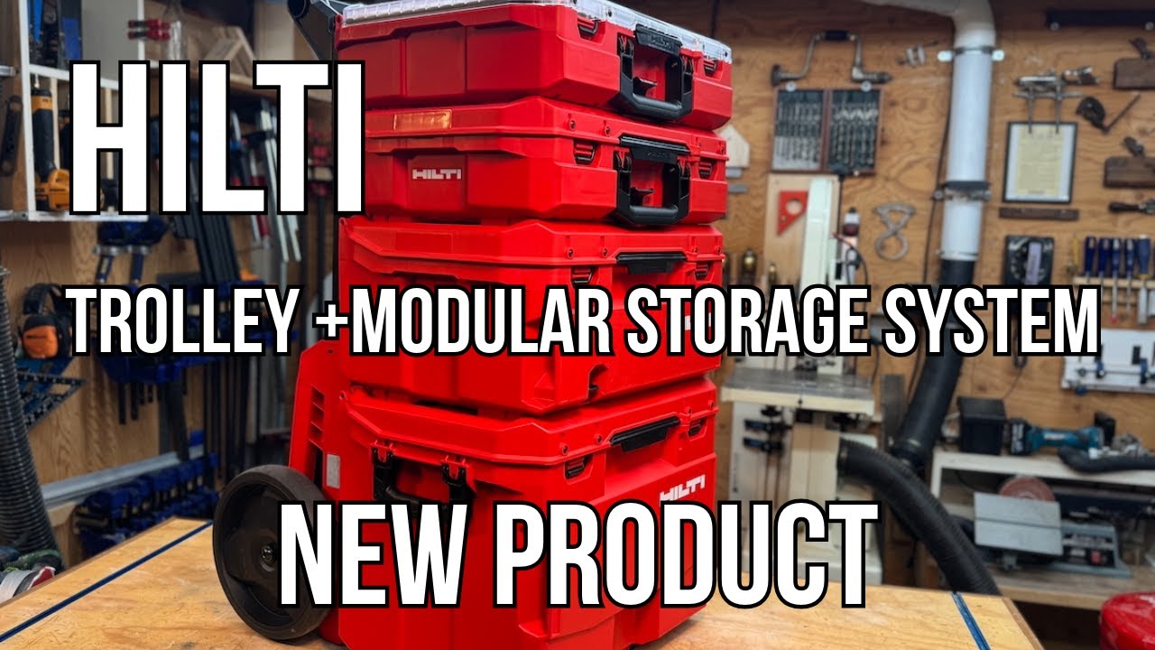 Тележка и модульная система хранения HILTI ProKit | НОВИНКА