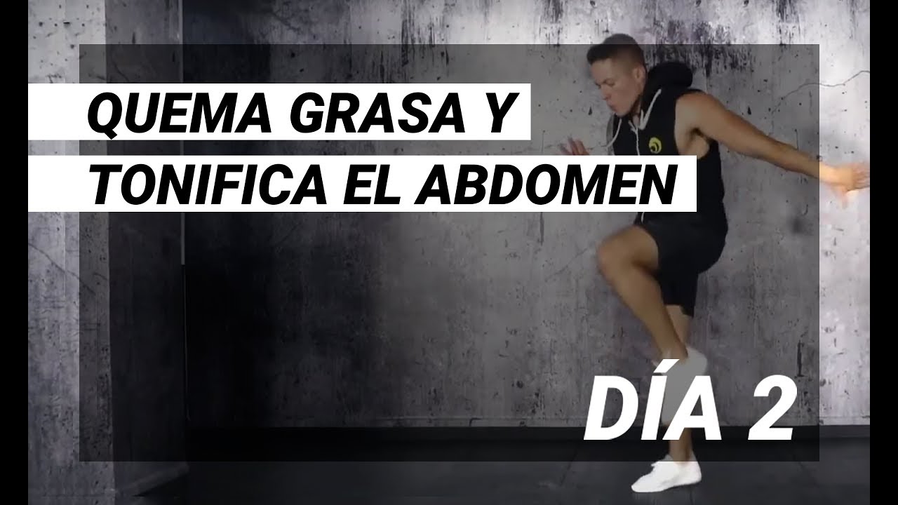 Abdomen definido y marcado - Día 2