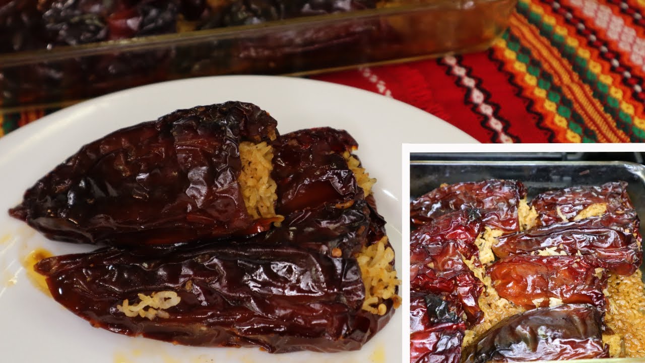 Dried Stuffed Peppers with Rice (Vegan) | Сушени Пълнени Чушки с Ориз за Бъдни Вечер | От Баба Данче