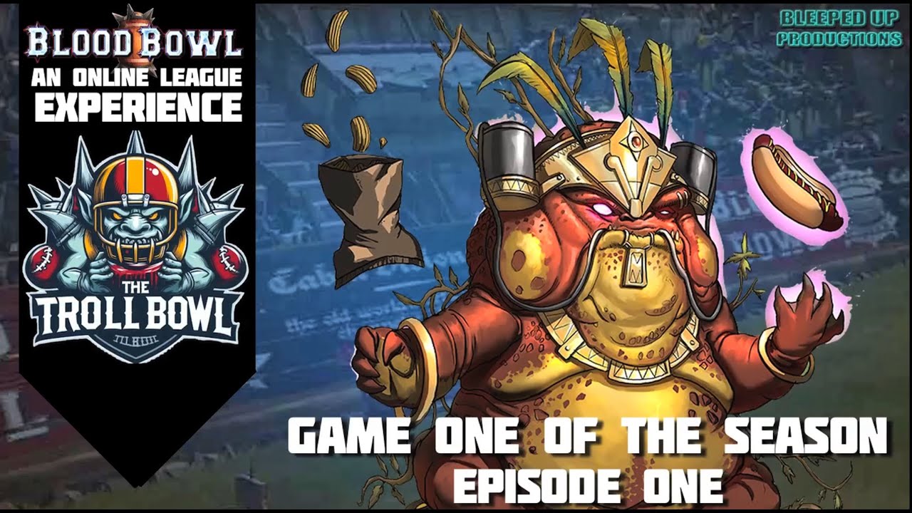 Blood bowl 3 Online league - Episode One - Game one of the season