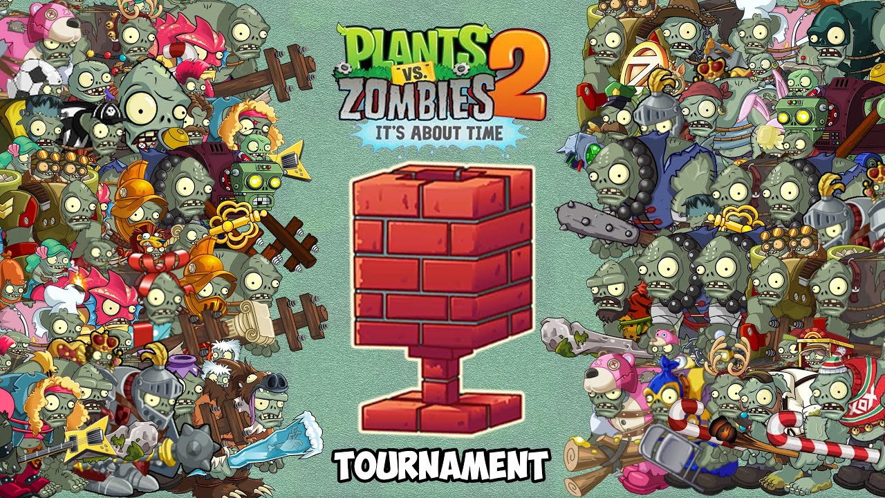 PvZ 2 Gargantuar Zombie Battlez – 48 Random Gargantuar Vs Gargantuar – Which team is the best?