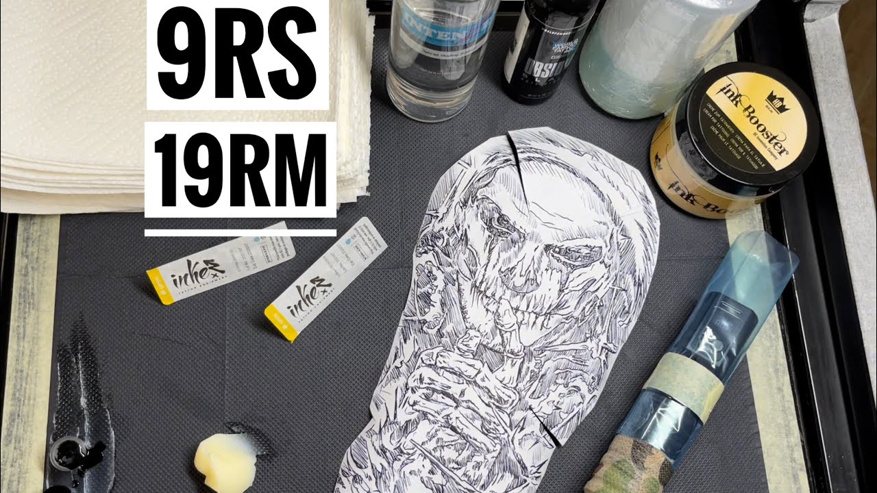 Zombie Tattoo | Time lapse