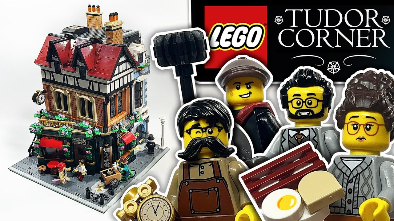 LEGO Tudor Corner Modular Building (10350) - 2025 EARLY Set Review