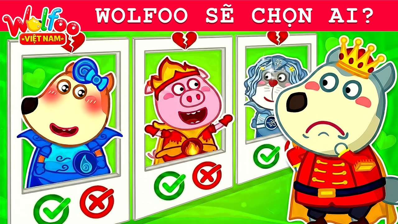 Wolfoo Việt Nam ⭐ Nguyên Tố Nào Sẽ Được Wolfoo Chọn Đây? Cuộc Chiến Nguyên Tố | Hoạt Hình Thiếu Nhi