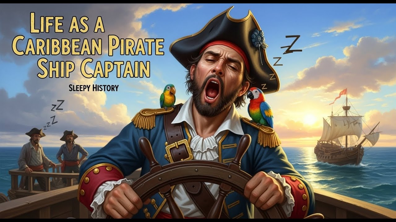 Imagine your life as a Caribbean Pirate Ship Captain | Sleepy History Tales