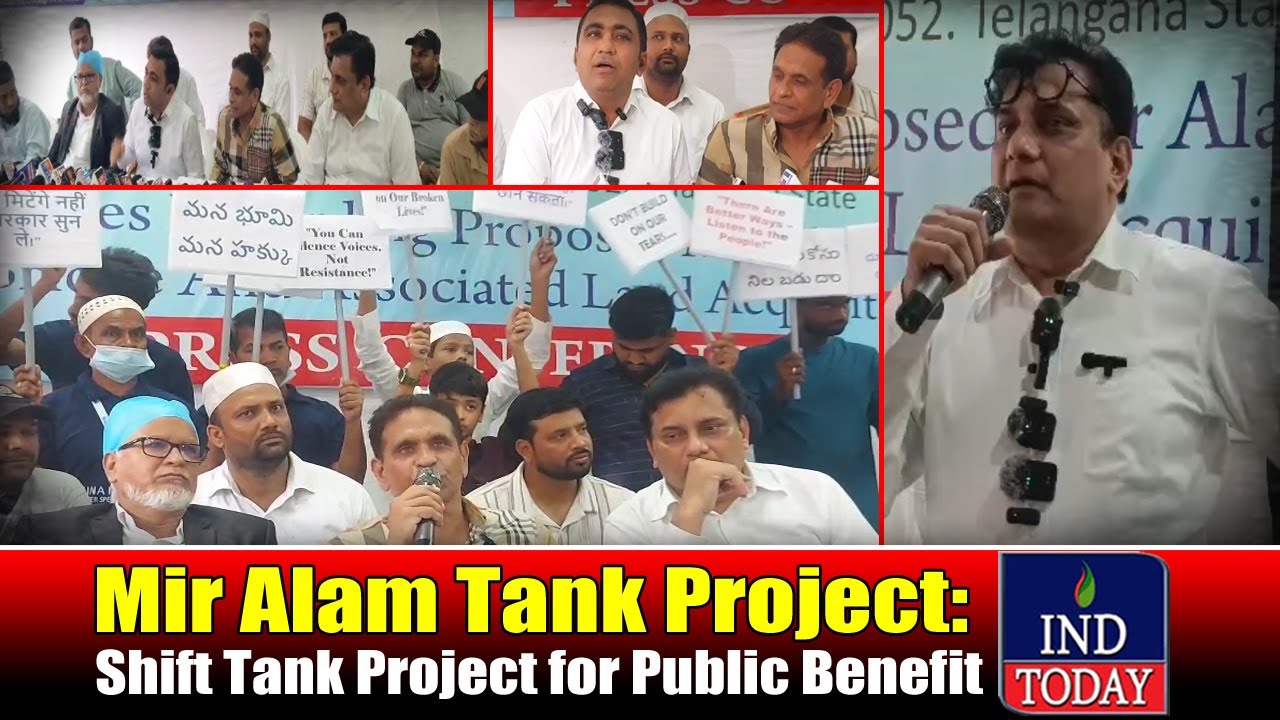 Hyderabad Landowners Demand Shifting Mir Alam Tank Projects Near Zoo for Public Benefit