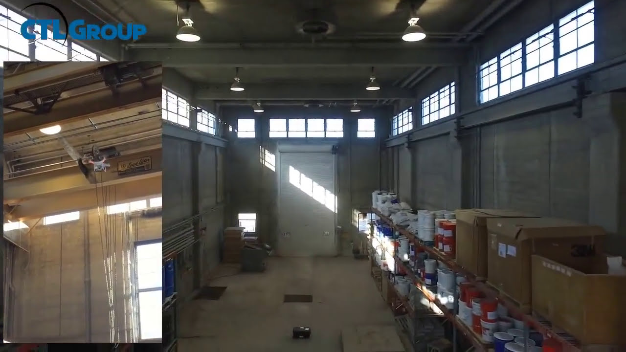 Drone-Aided Gantry Crane Rail Inspection