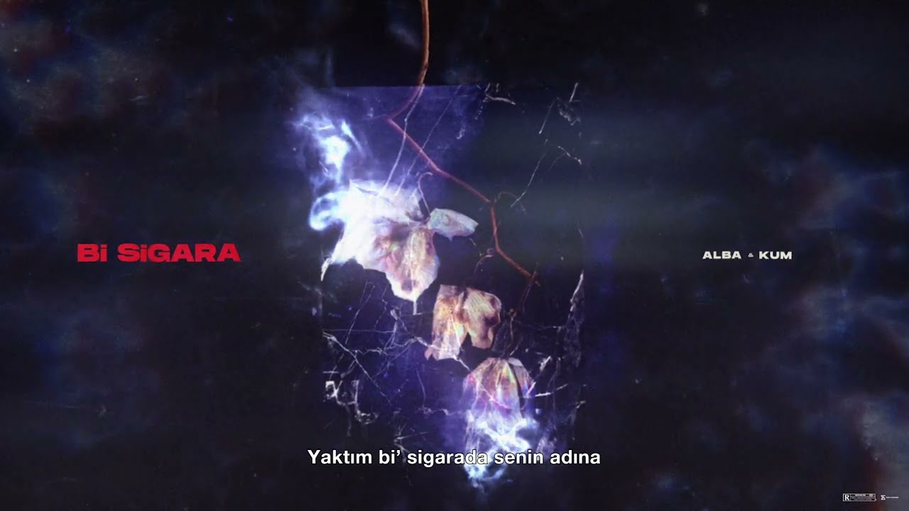 Alba & Kum - Bİ SİGARA (Lyric Video)