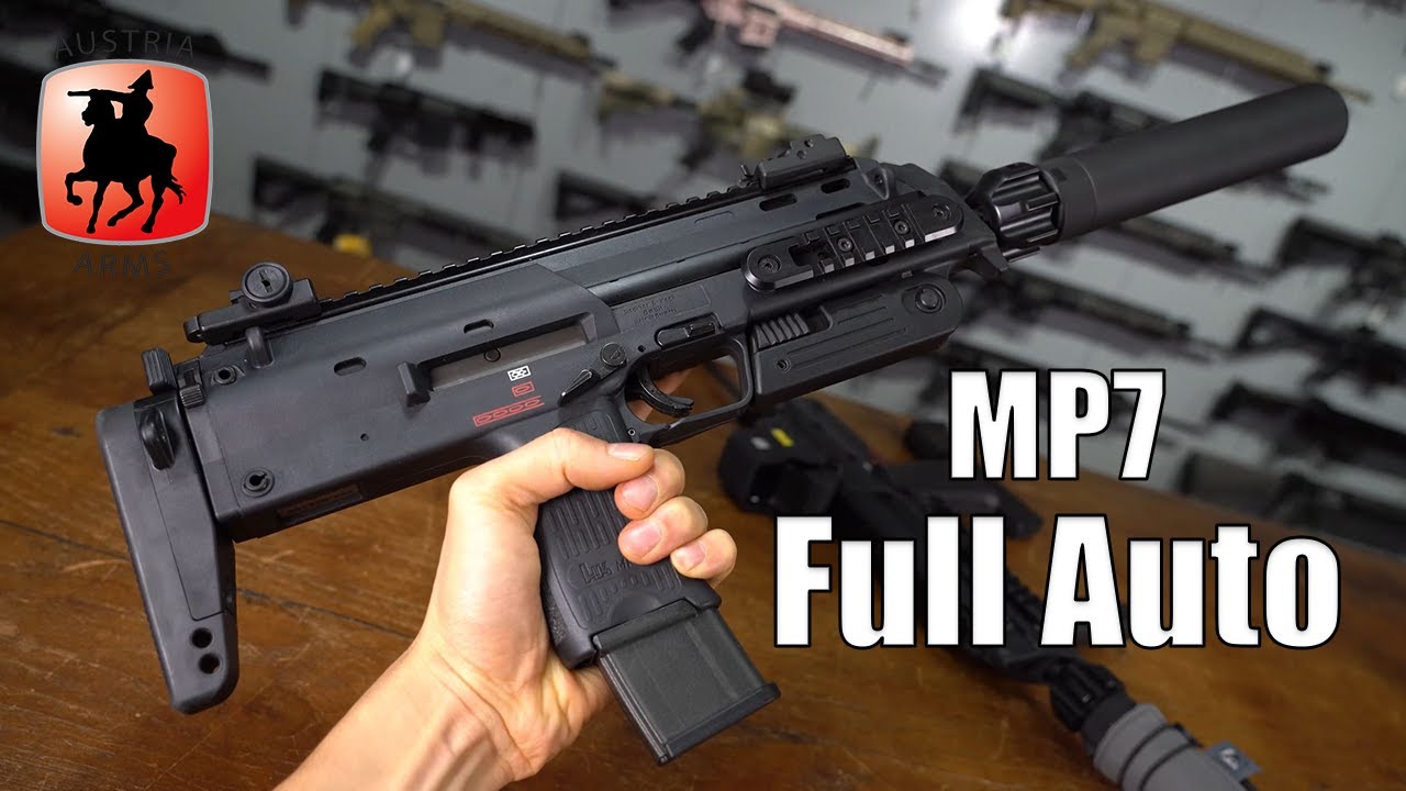 Full Auto Heckler & Koch MP7 A1 - Austriaarms Review