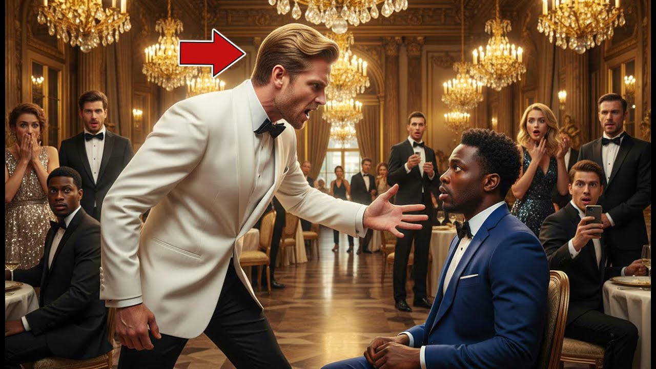 Manager frappe le mari noir de la milliardaire en public… puis supplie pour sa survie.