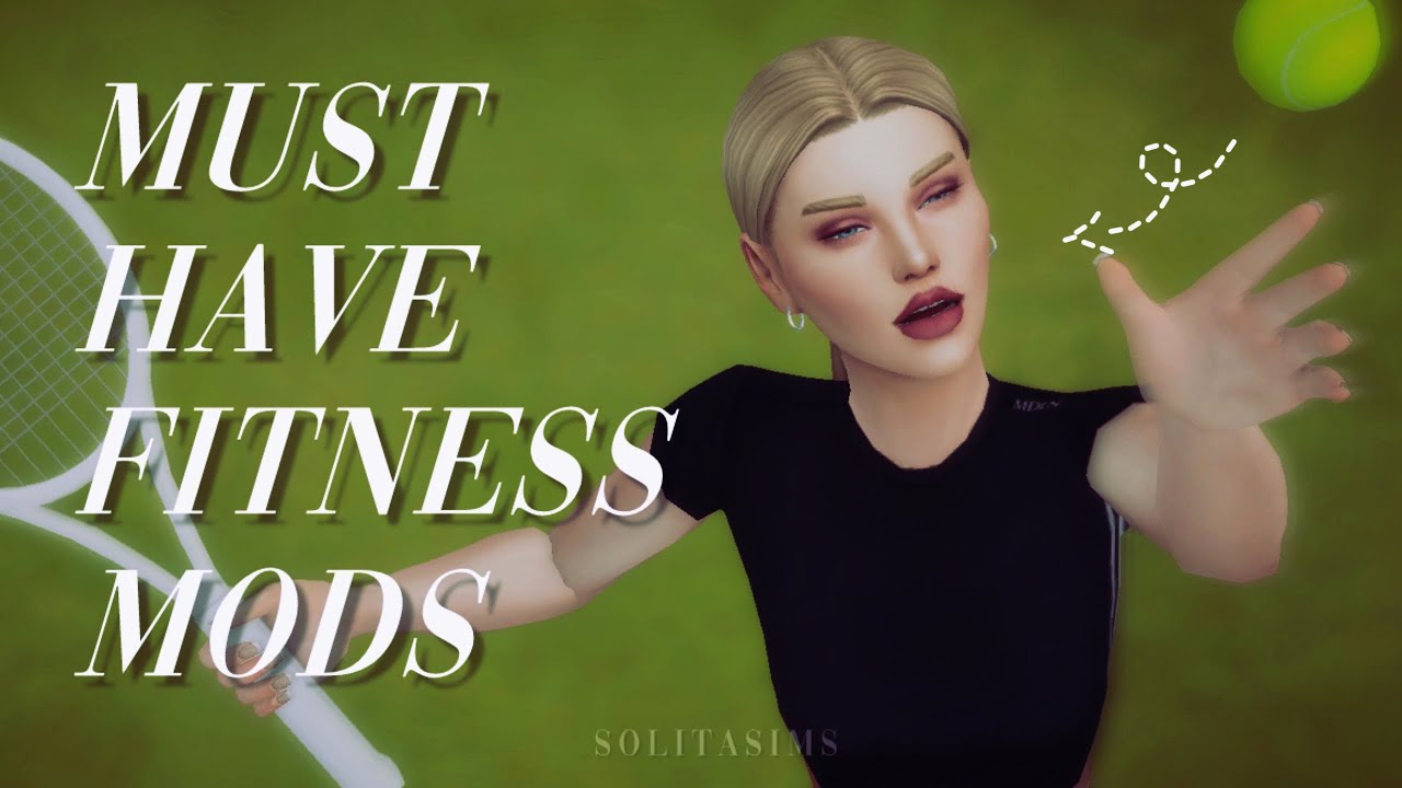 6 MUST HAVE fitness + sporty mods || Sims 4 mod showcase || solitasims