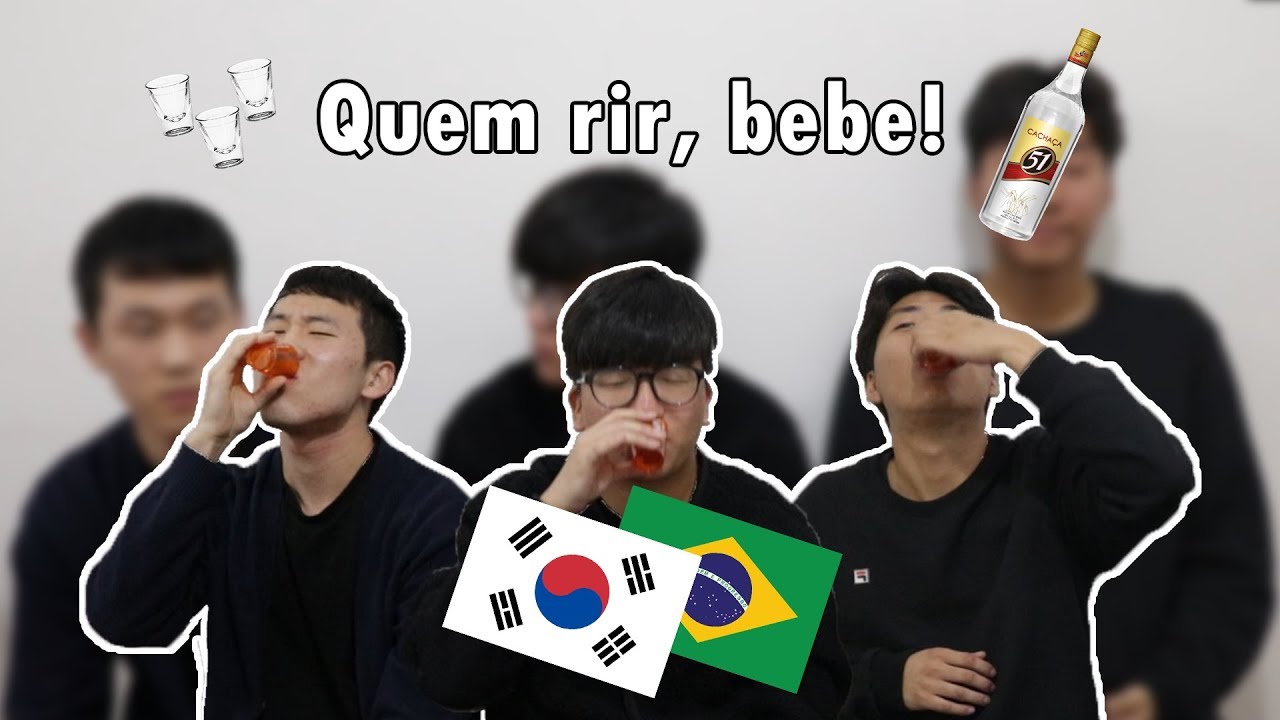 [REACT] Coreanos reagindo a memes brasileiros (Quem rir, bebe!) 🇰🇷