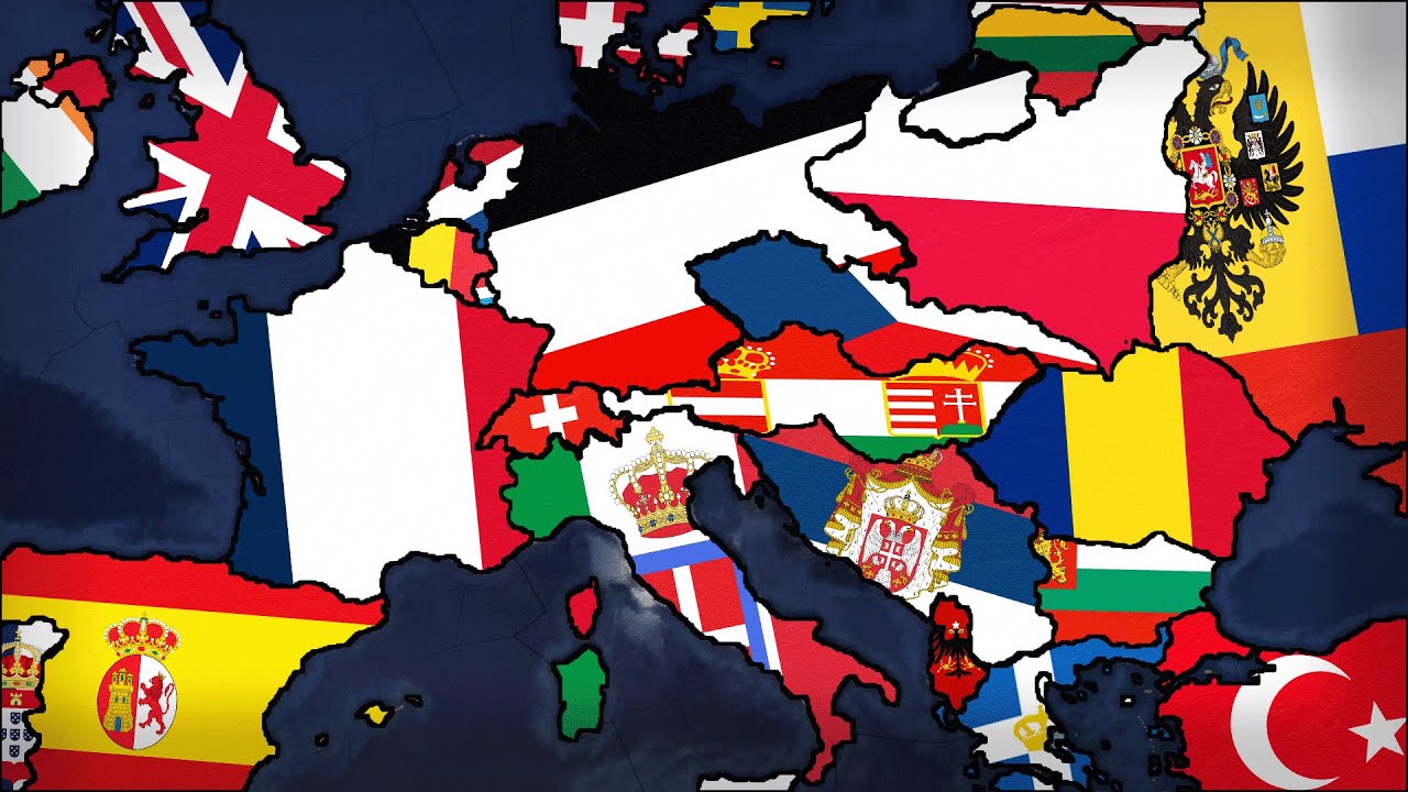 What If World War 1 Had World War 2 Borders in HOI4?