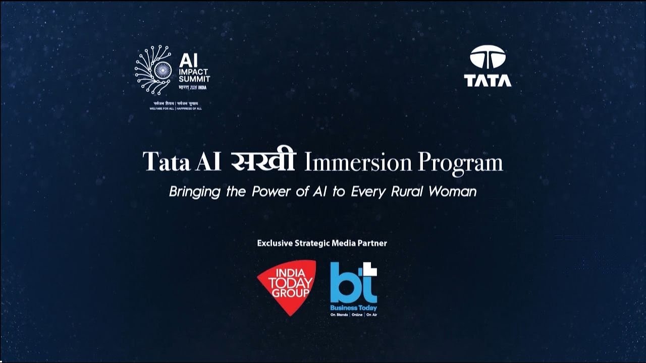 #Promo | Tata AI Sakhi Immersion Program | Bringing AI To Rural Women | India AI Impact Summit 2026