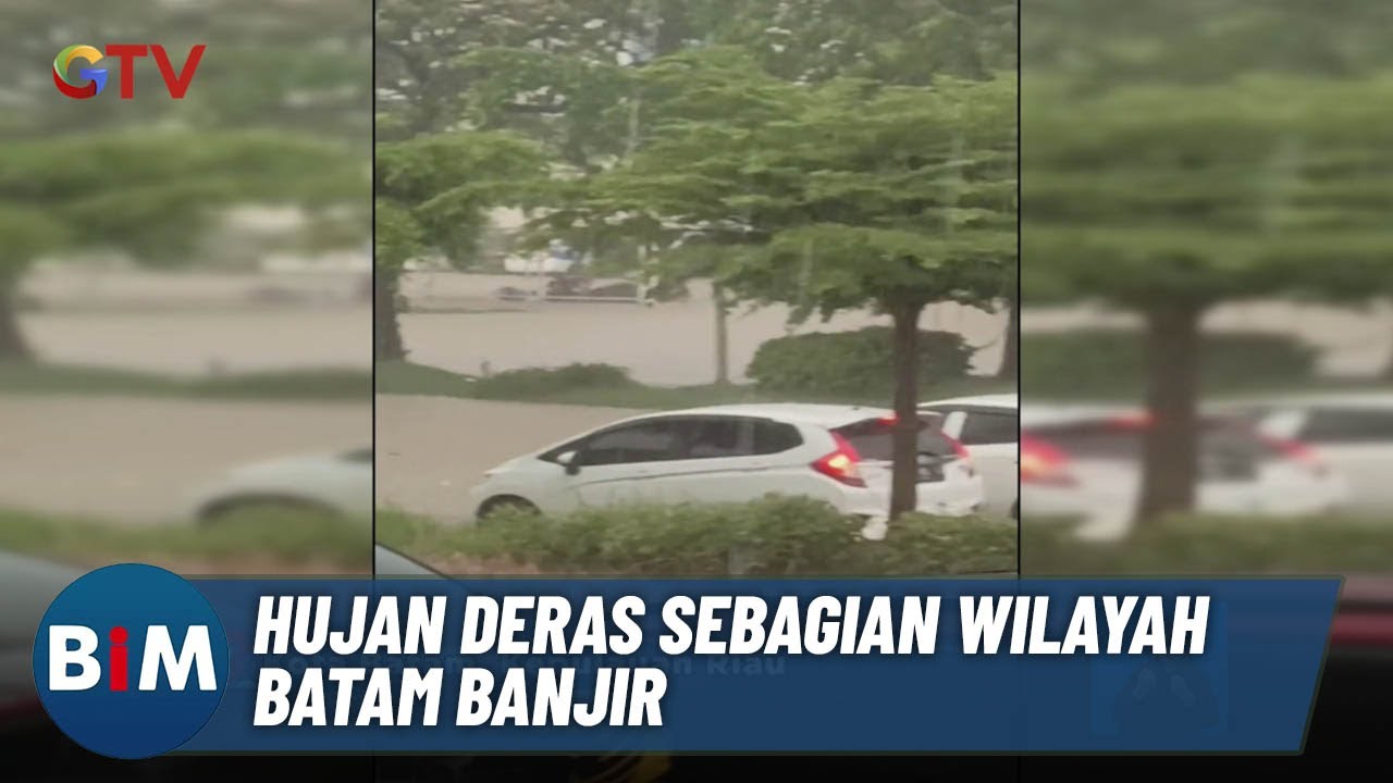 Sejumlah Kendaraan Kesulitan Melintas Akibat Banjir di Batam | BIM | 05/05