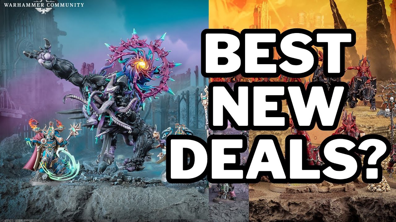 New Warhammer 40K Chaos Battleforce Boxes Revealed For 2026! Amazing deals or....