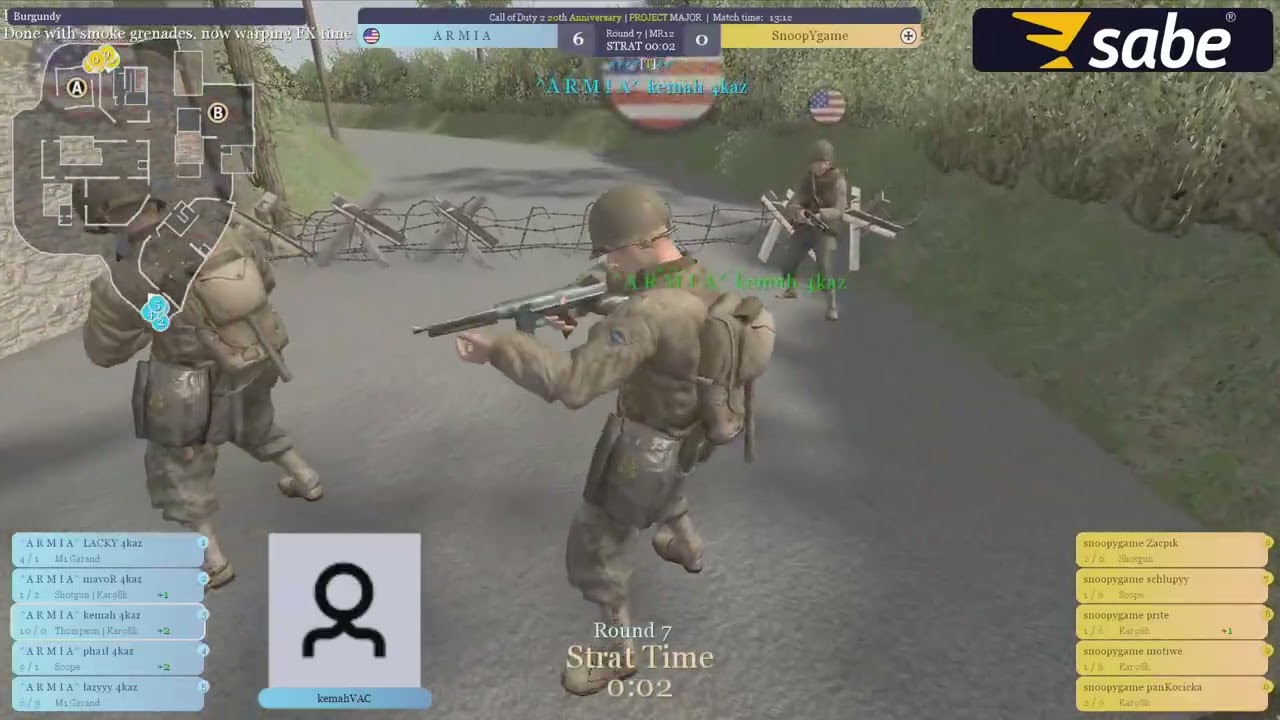 ARMIA vs SnoopYGame | Group B | Call of Duty 2: 20th Anniversary Tournament