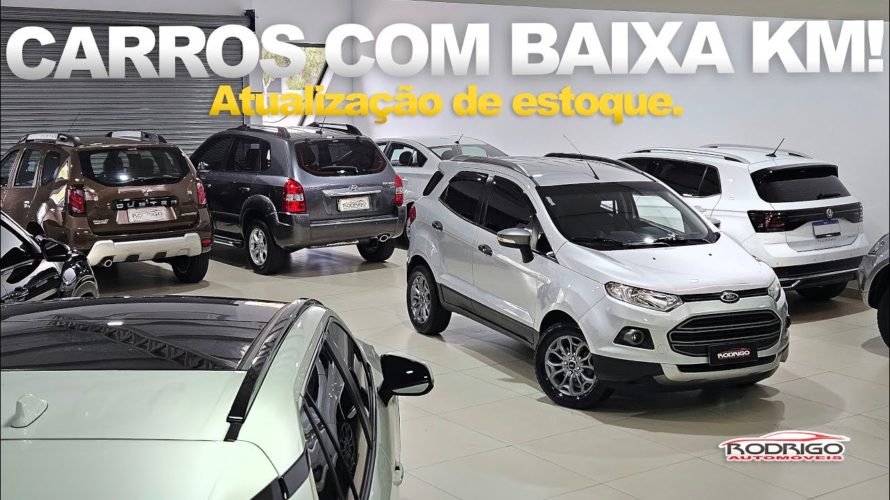 Confira TODOS OS CARROS à venda na Rodrigo Automóveis no começo de JUNHO de 2025!
