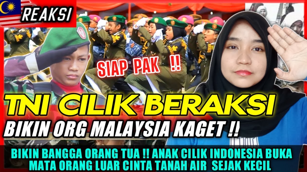 SANGAR ❗❗TNI CILIK BERAKSI 🇮🇩 BARIS BERBARIS ACARA PENUTUPAN TMMD KE 102 | REACT 🇲🇾